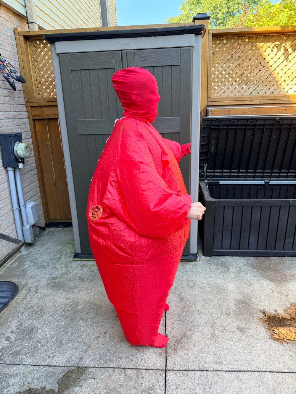 2 Adult Inflatable Halloween Costumes –Working Condition Questionable READ Disc. - Picture 13 of 15